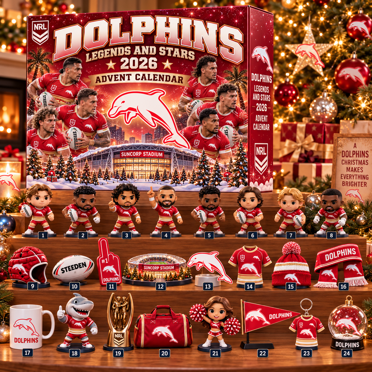 Premium NRL x DOL Christmas Advent Calendar