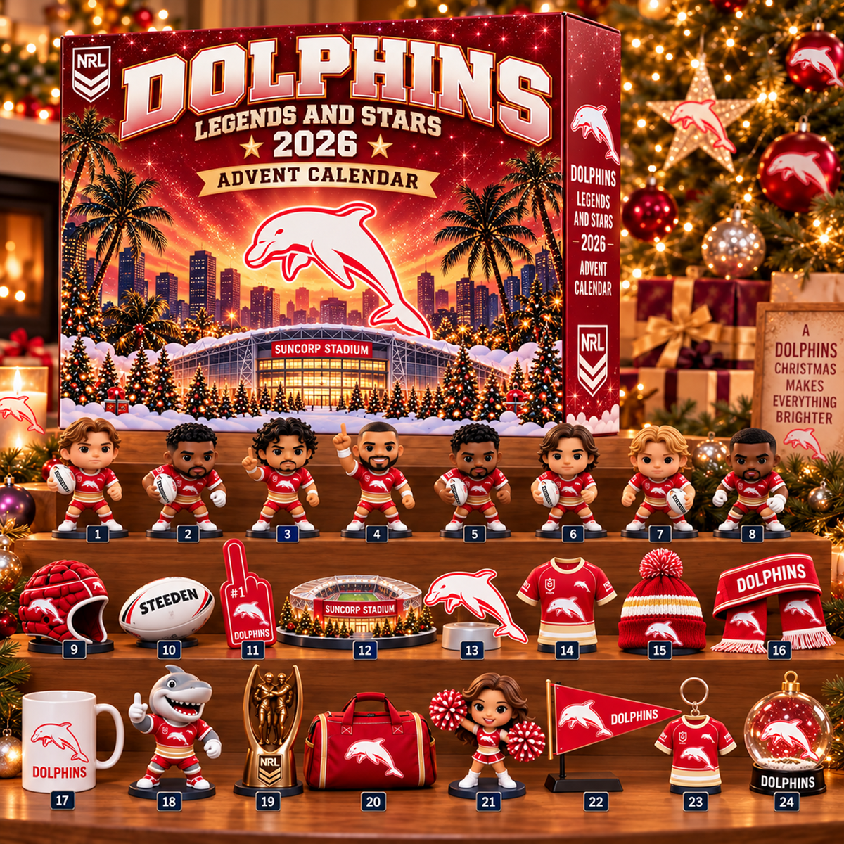 Premium NRL x DOL Christmas V2 Advent Calendar