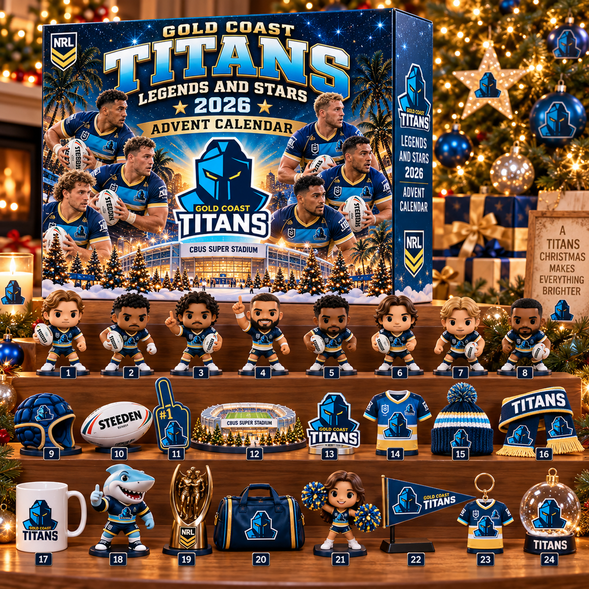 Premium NRL x GCT Christmas Advent Calendar