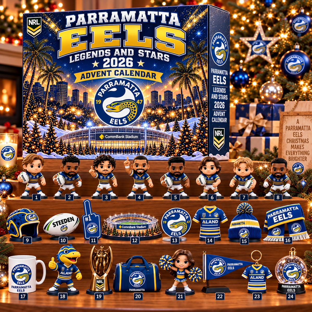 Premium NRL x PE Christmas V2 Advent Calendar