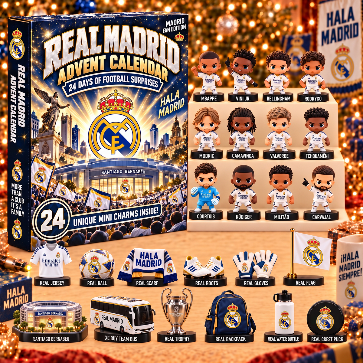 RM x UEFA Game Day Personalized 24 Days Of Advent Calendar Premium Limited Edition