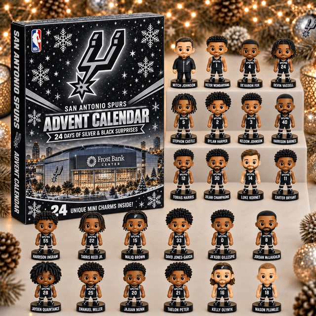 SAS x NBA 24 Days Of Basketball Advent Calendar Blink Box