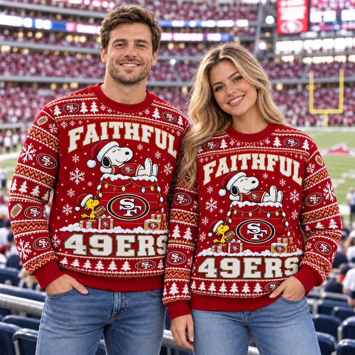 SF x NFL Knitted Sweater