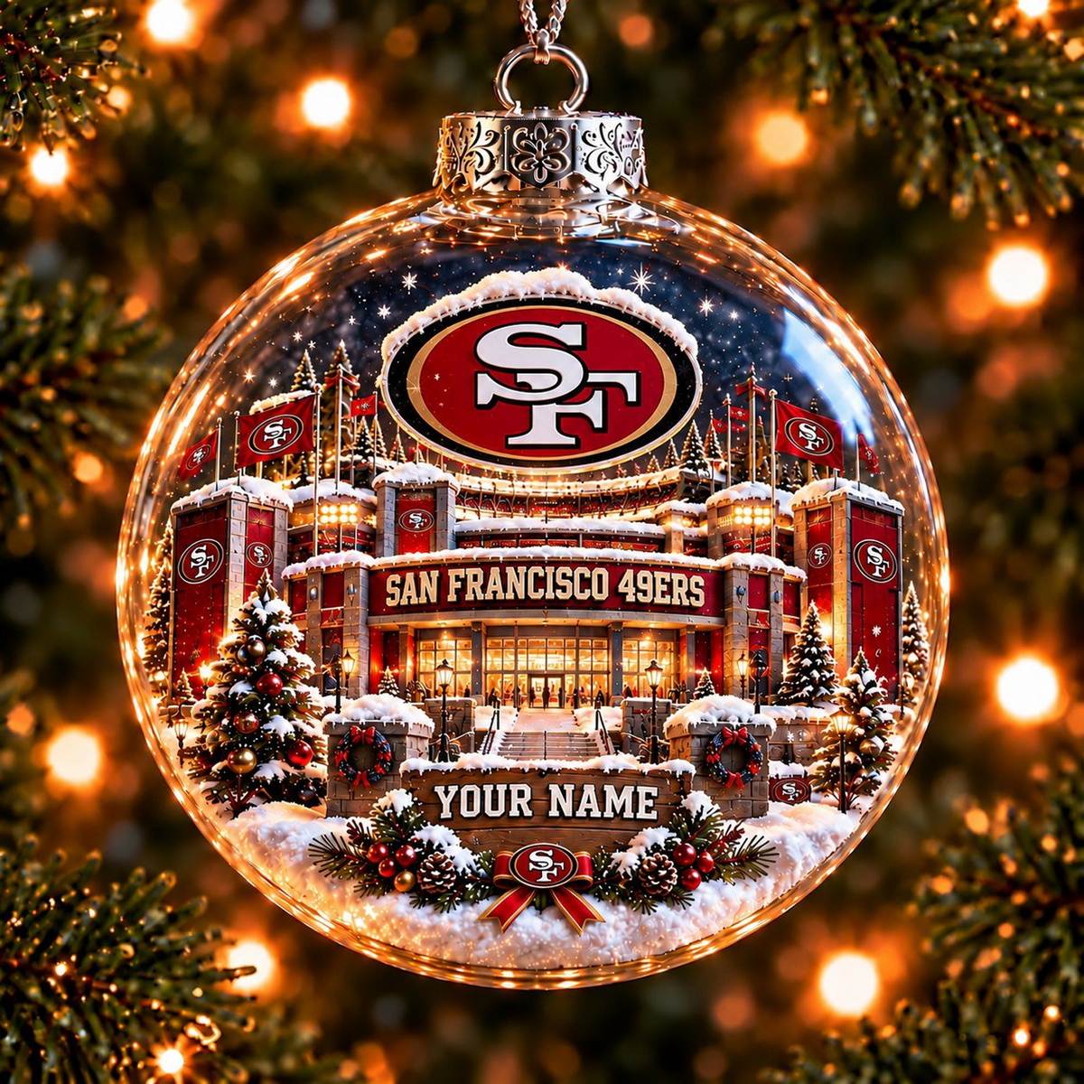 SF x NFL SNOW GLOBE V1