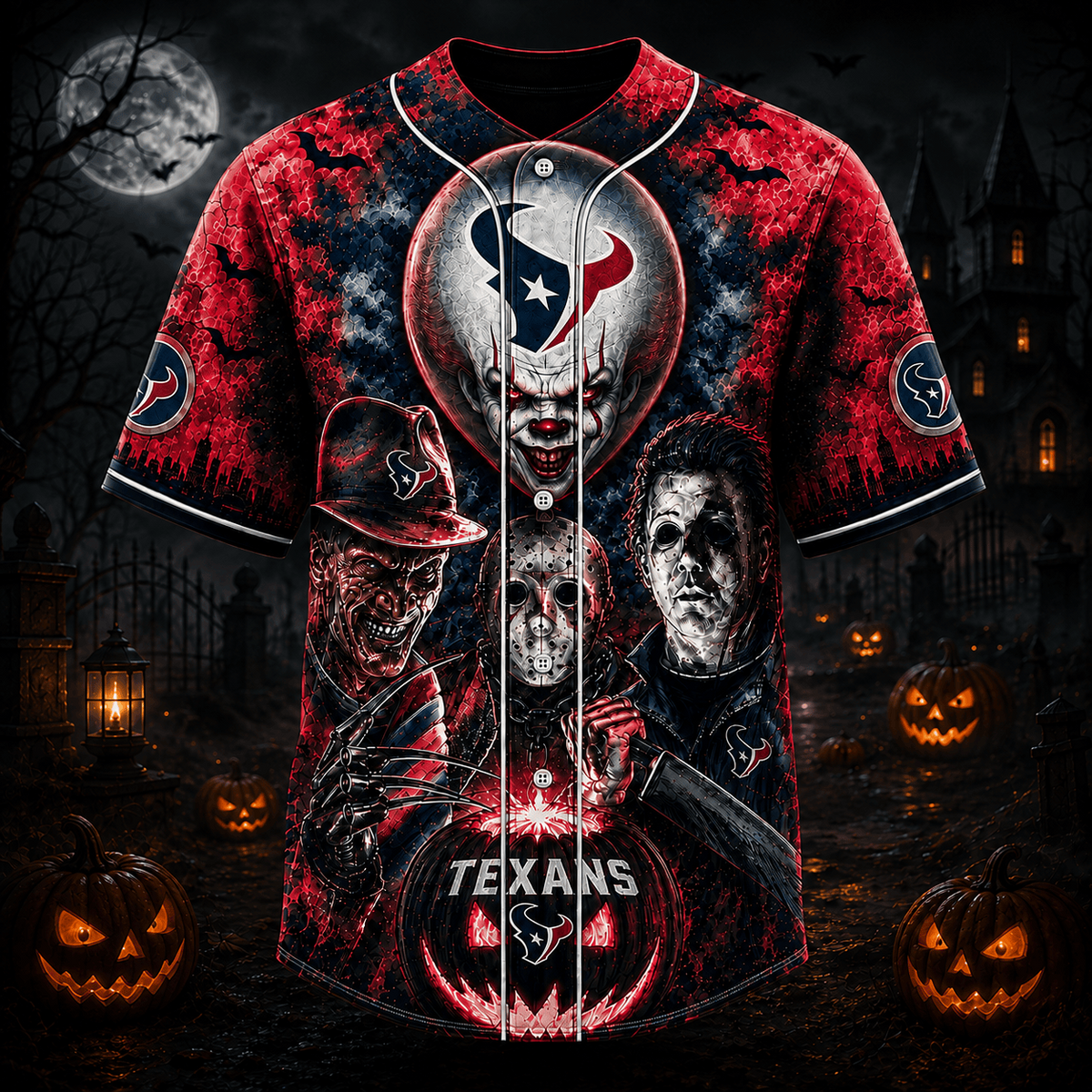 SIGNATURE NFL X HT EXCLUSIVE Halloween Horror Jersey Limited Edtion