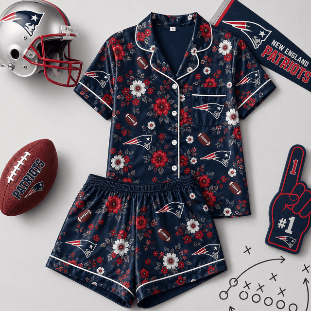SIGNATURE NFL X NEP EXCLUSIVE Blooming Game Day Pajamas Set