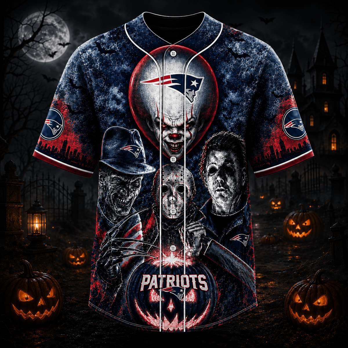SIGNATURE NFL X NEP EXCLUSIVE Halloween Horror Jersey Limited Edtion