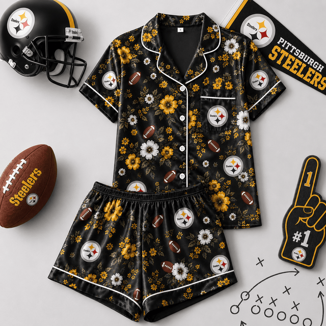 SIGNATURE NFL X PS EXCLUSIVE Blooming Game Day Pajamas Set