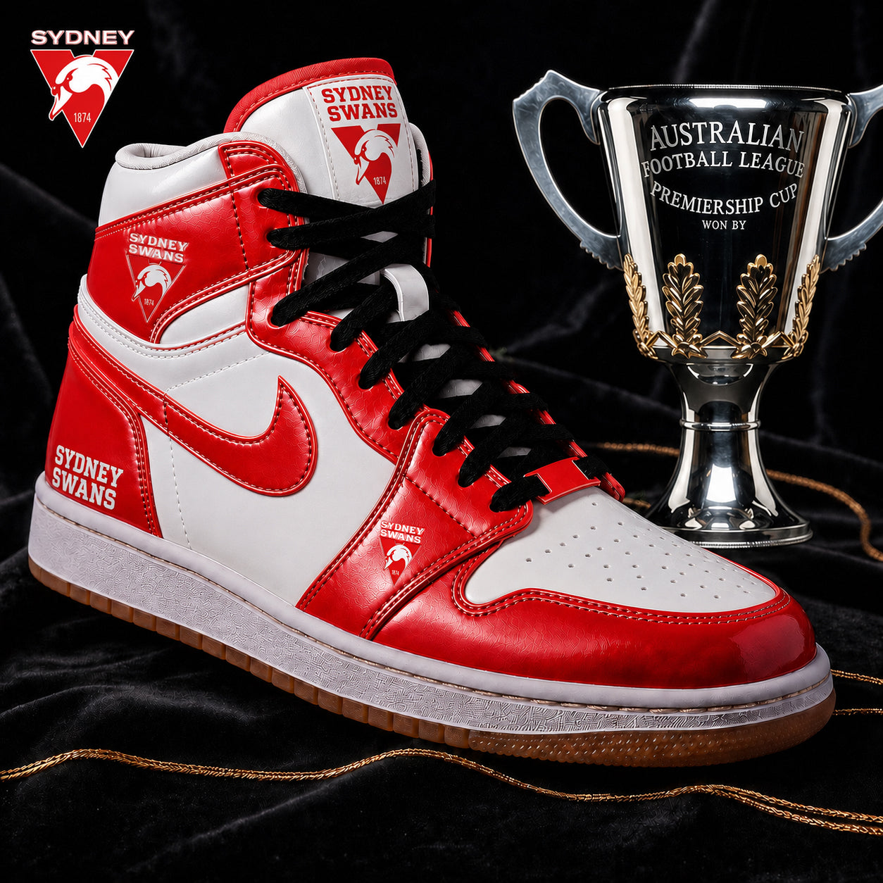SS x AFL Premium V2 Air Jordan 1