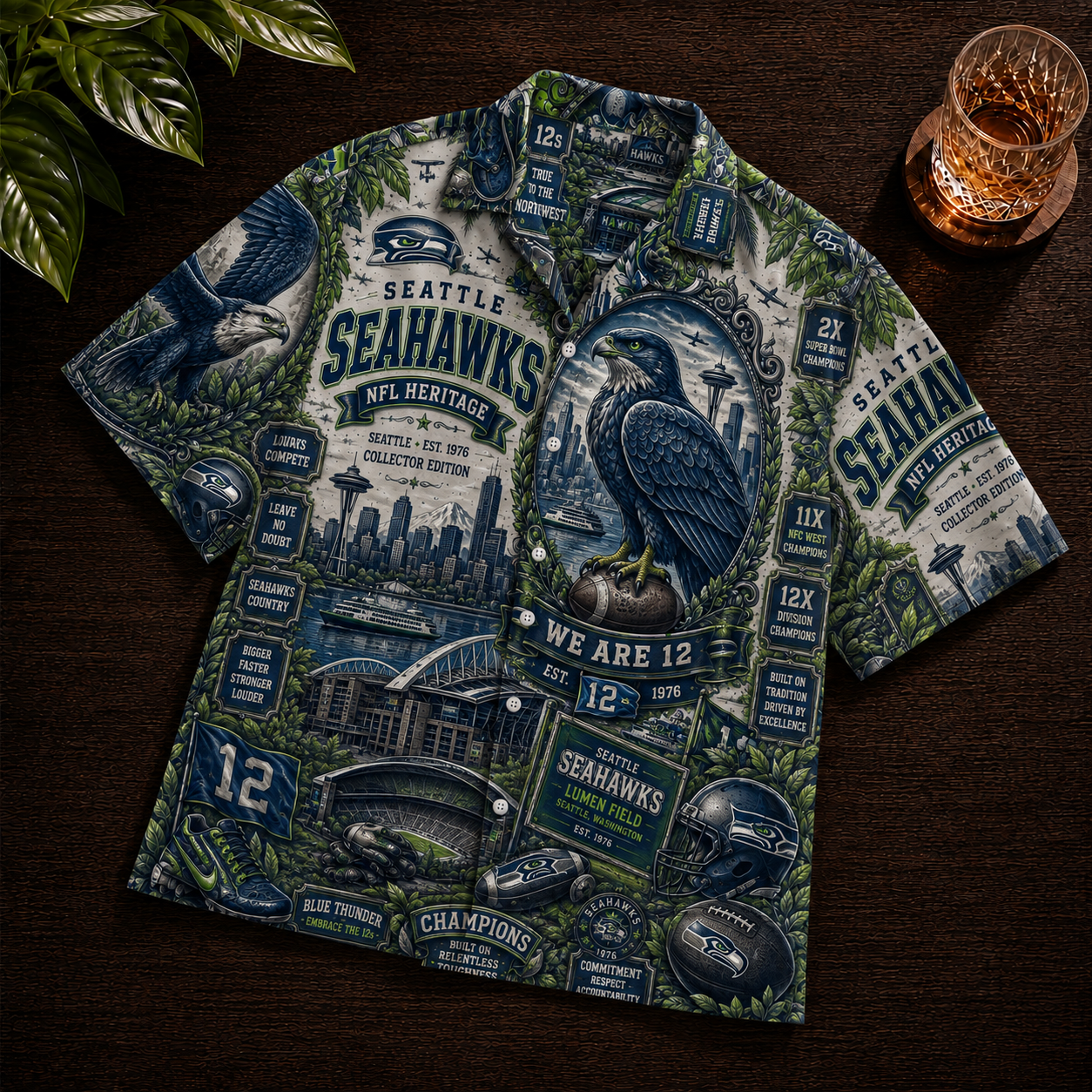 SS x NFL Premium Chemise Shirt