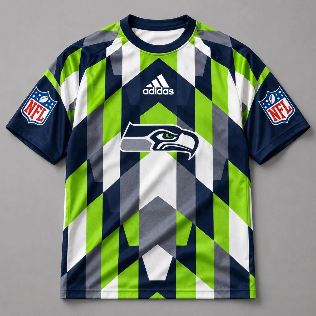 SS x NFL Premium Geometric Fan Performance T-Shirt