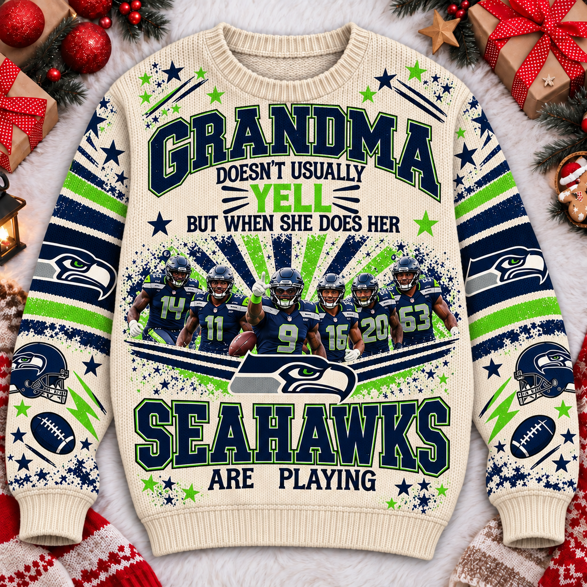 SS x NFL Premium V2 Ugly Sweater