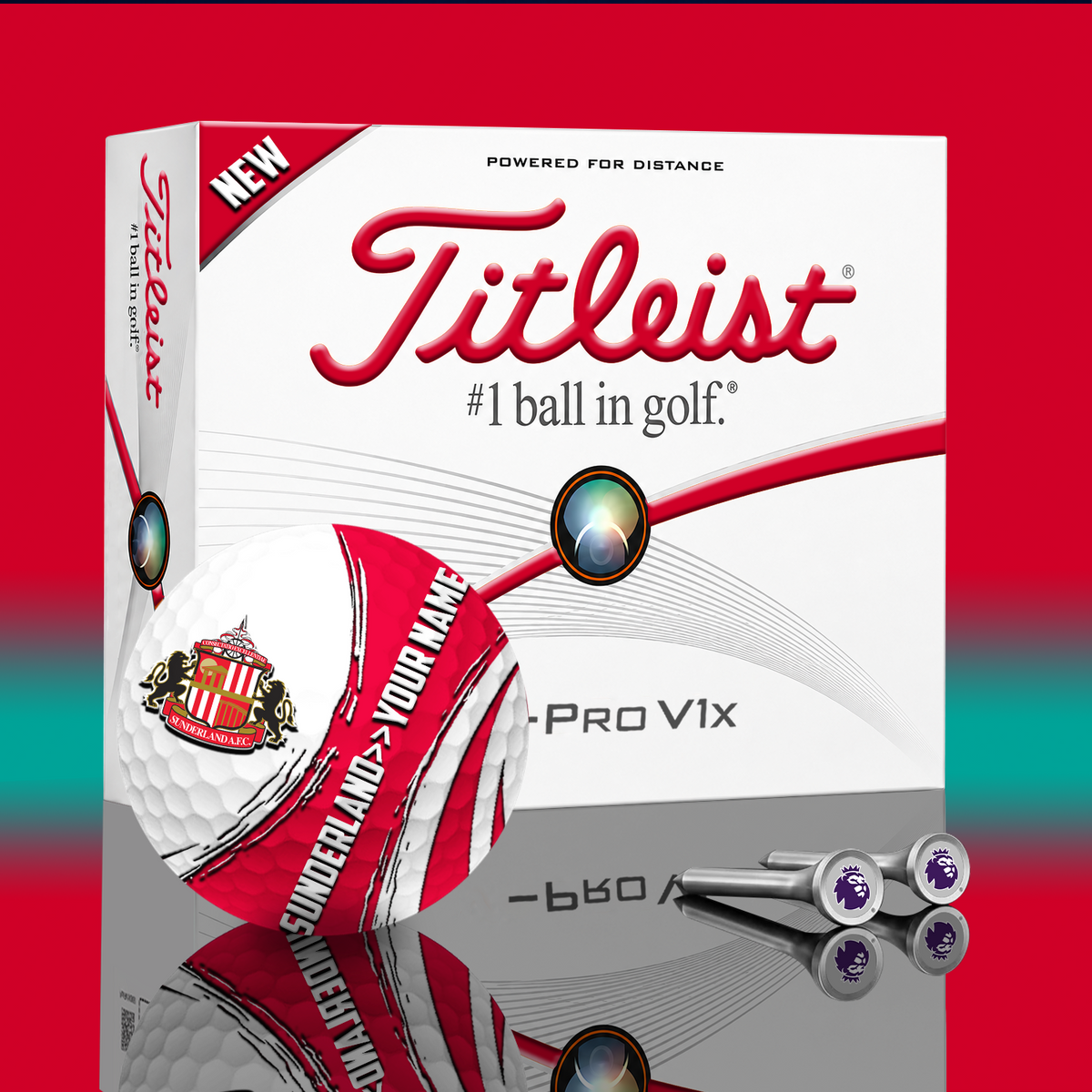 SUN x EPL PERSONALIZED GOLF BALL LIMITED EDITION