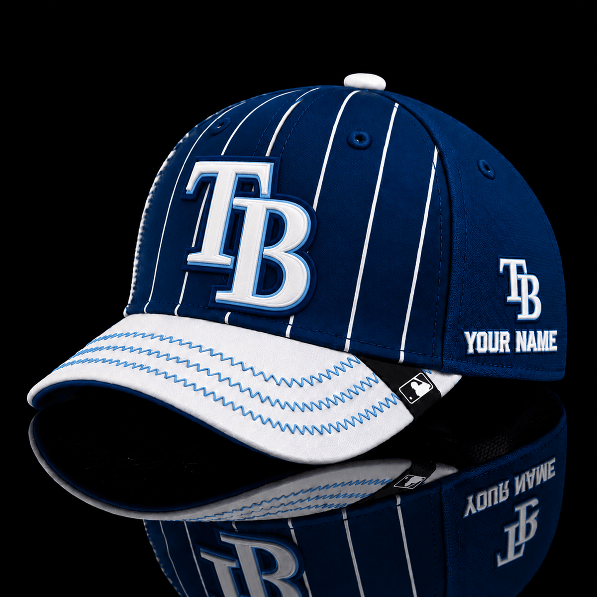 TB x MLB Game Day Personalized Name Classic Cap