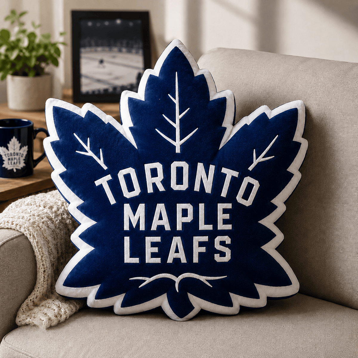 TOR x NHL Premium Custom Shape Pillow Personalized