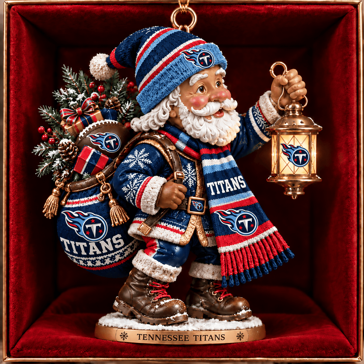 TT x NFL Santa Claus Ornament Chrismas For Fan