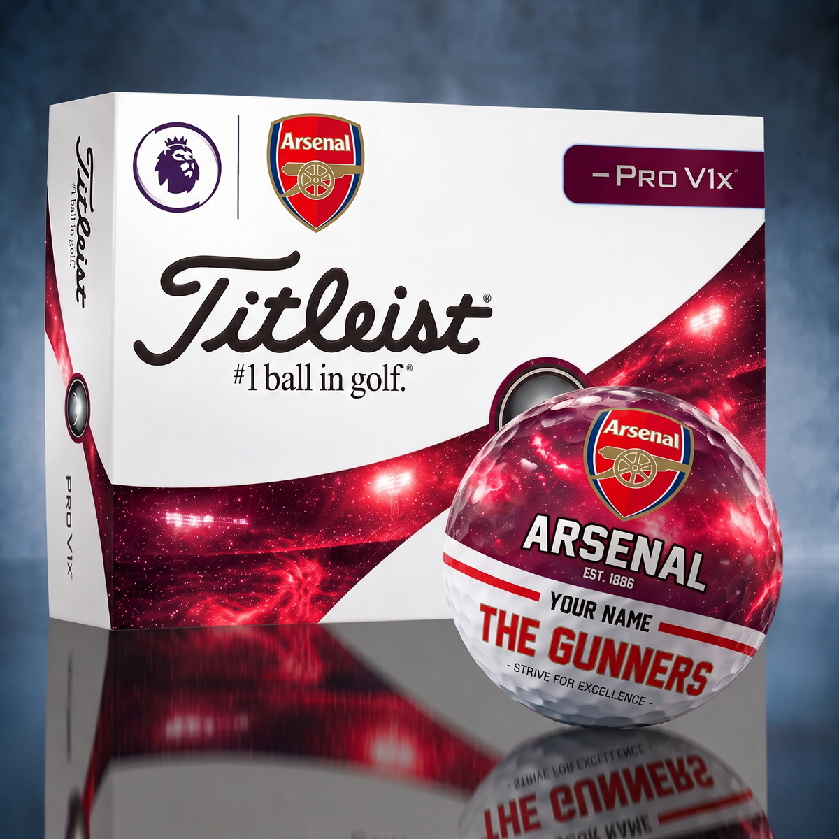 Titleist ARS x Premium EPL PERSONALIZED GOLF BALL LIMITED EDITION V7
