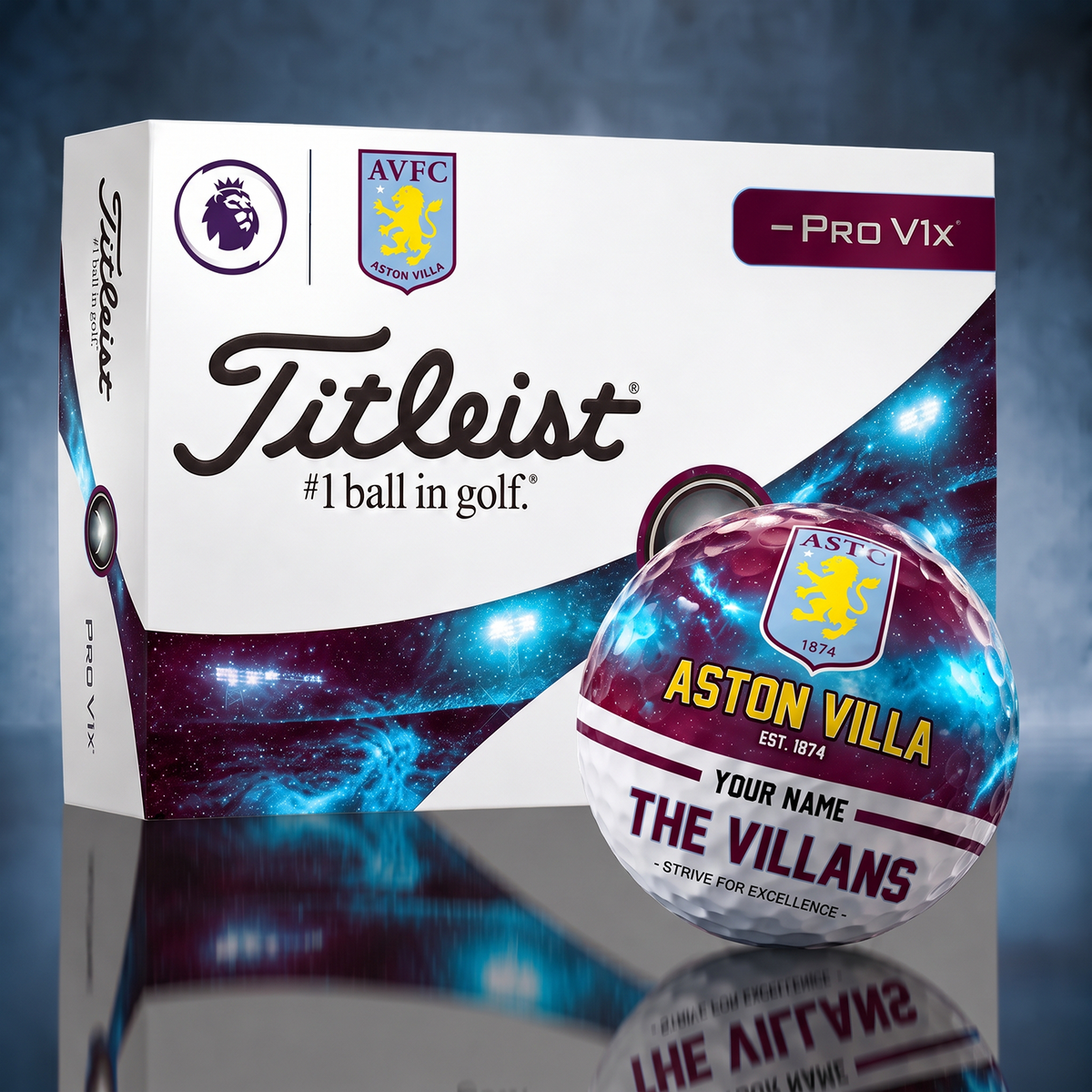 Titleist AVL x Premium EPL PERSONALIZED GOLF BALL LIMITED EDITION V7