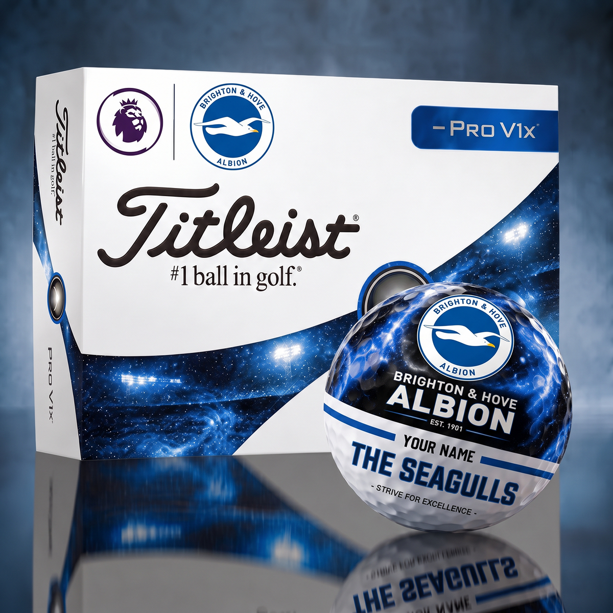 Titleist BRI x Premium EPL PERSONALIZED GOLF BALL LIMITED EDITION V7