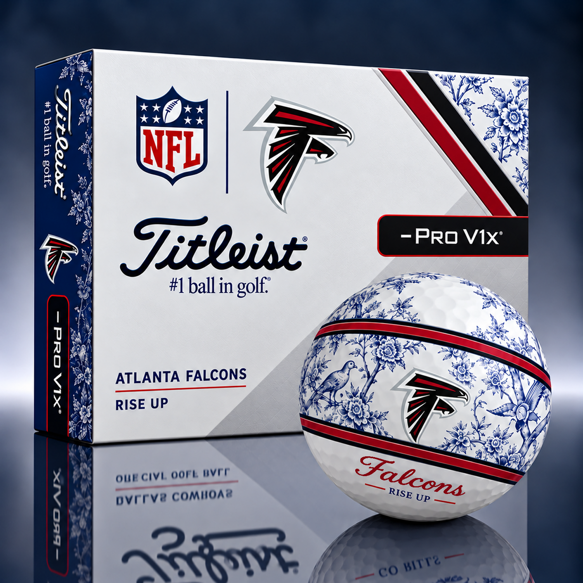 Titleist X Dior Premium NFL ATL PERSONALIZED GOLF BALL LIMITED EDITION