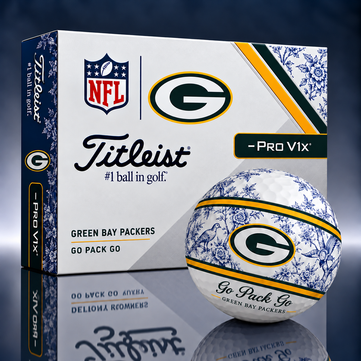 Titleist X Dior Premium NFL GB PERSONALIZED GOLF BALL LIMITED EDITION