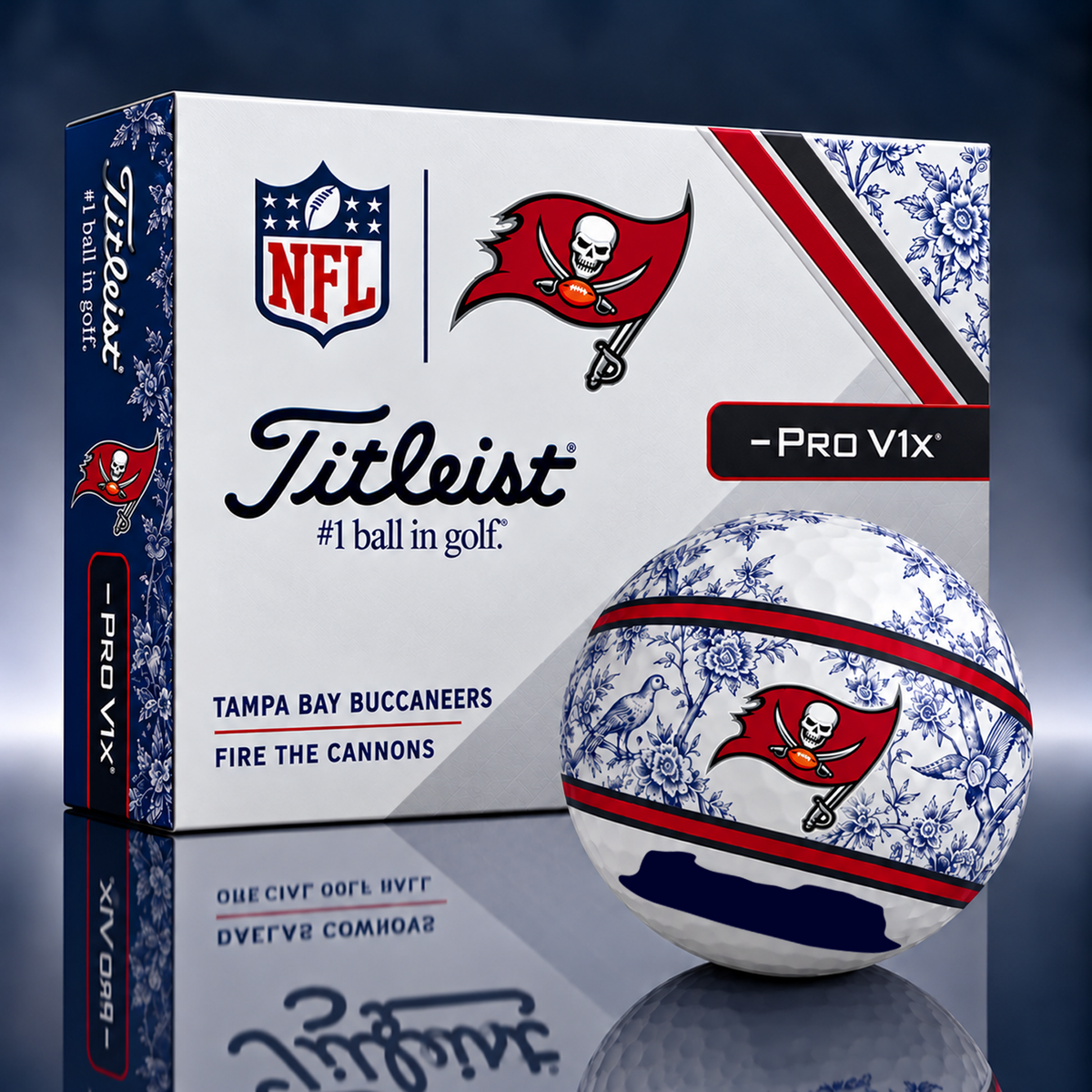Titleist X Dior Premium NFL TB PERSONALIZED GOLF BALL LIMITED EDITION
