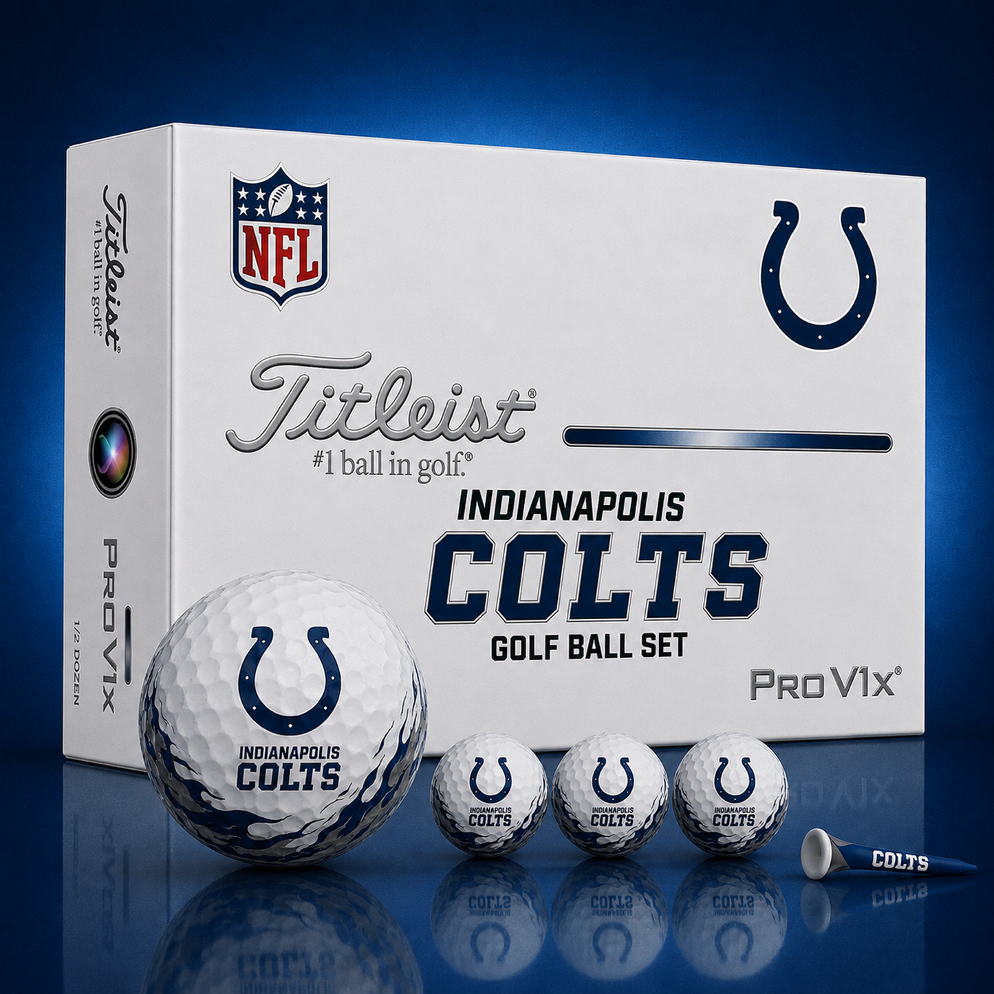 Titleist X Premium NFL IND PERSONALIZED GOLF BALL LIMITED EDITION 2408 V2