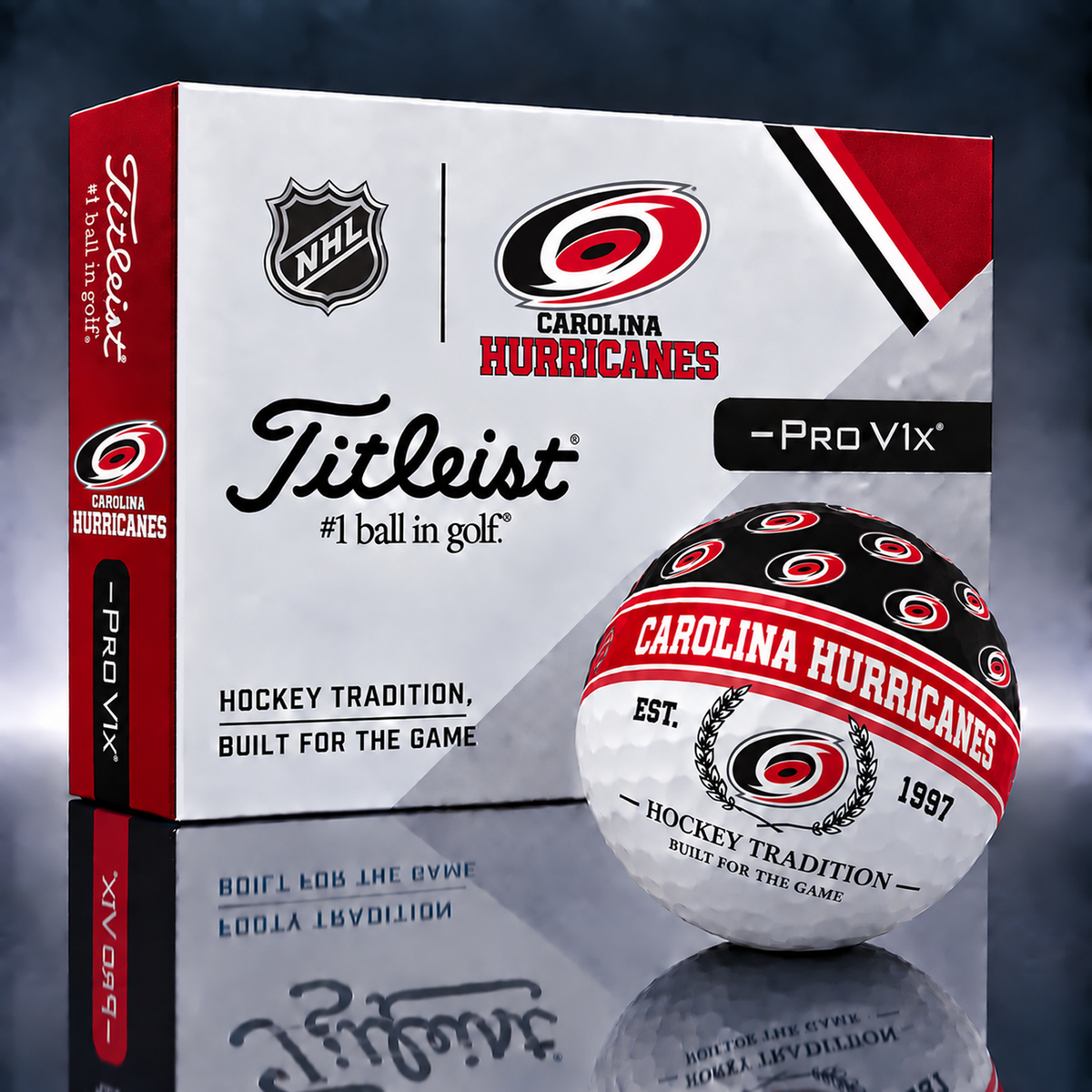 Titleist X Premium NHL x CAR PERSONALIZED GOLF BALL LIMITED EDITION V5