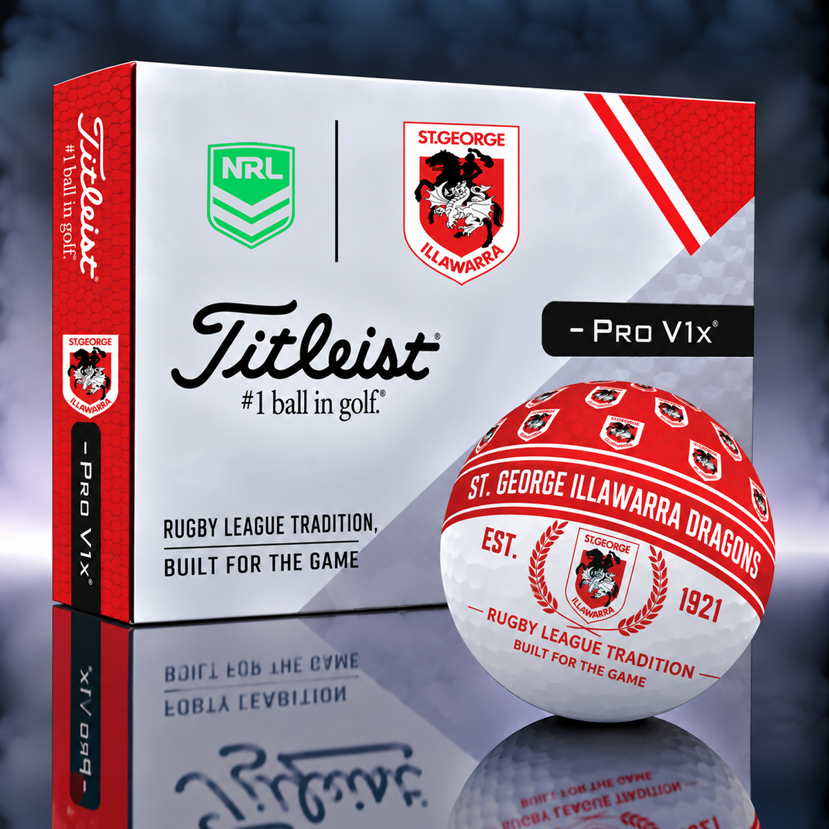Titleist X Premium NRL STG PERSONALIZED GOLF BALL LIMITED EDITION V5