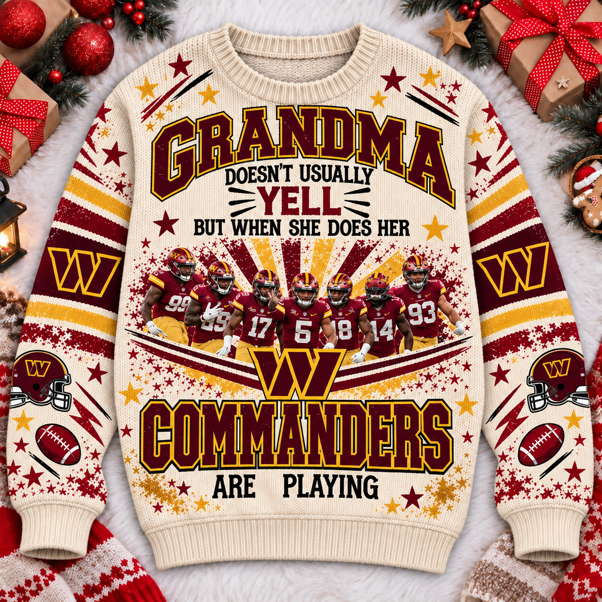 WC x NFL Premium V2 Ugly Sweater