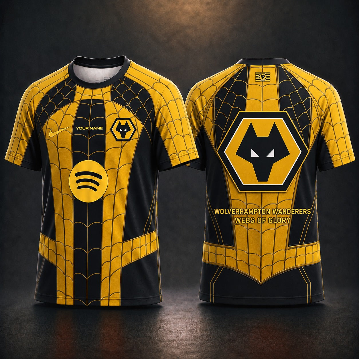 WW EPL x Spider Halloween Premium All Over Print T-Shirt Personalized Gift For Fan Sport Soccer