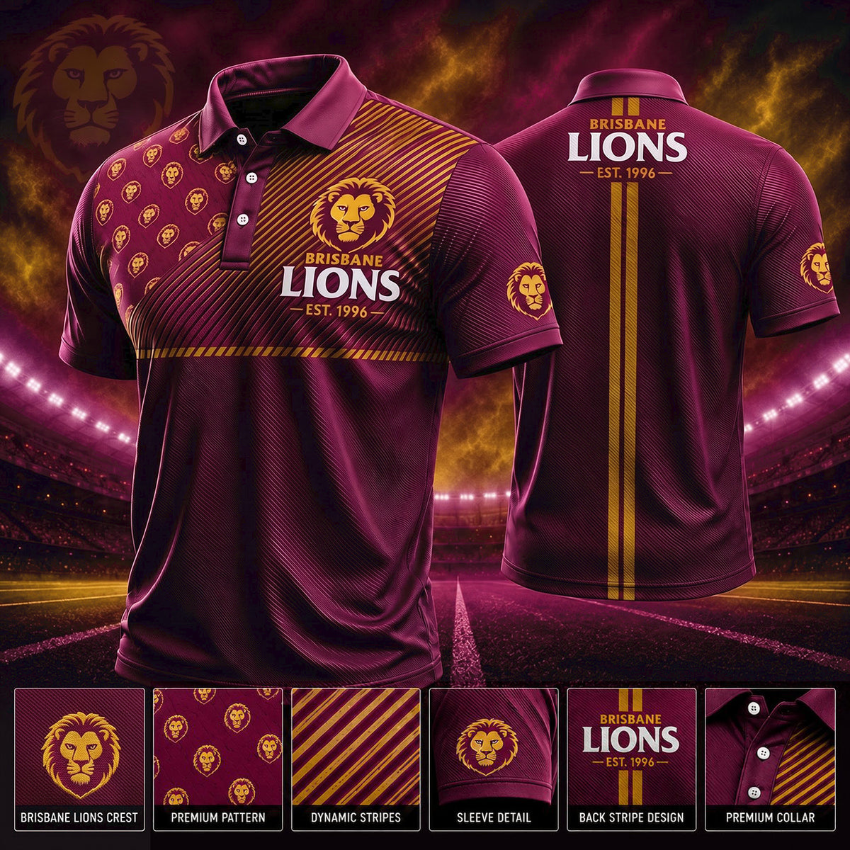 PREMIUM AFL X BL THANK FOR MEMORIES CHAMPIONSHIP POLO V30 LIMITED EDITION NDT NHM 2026