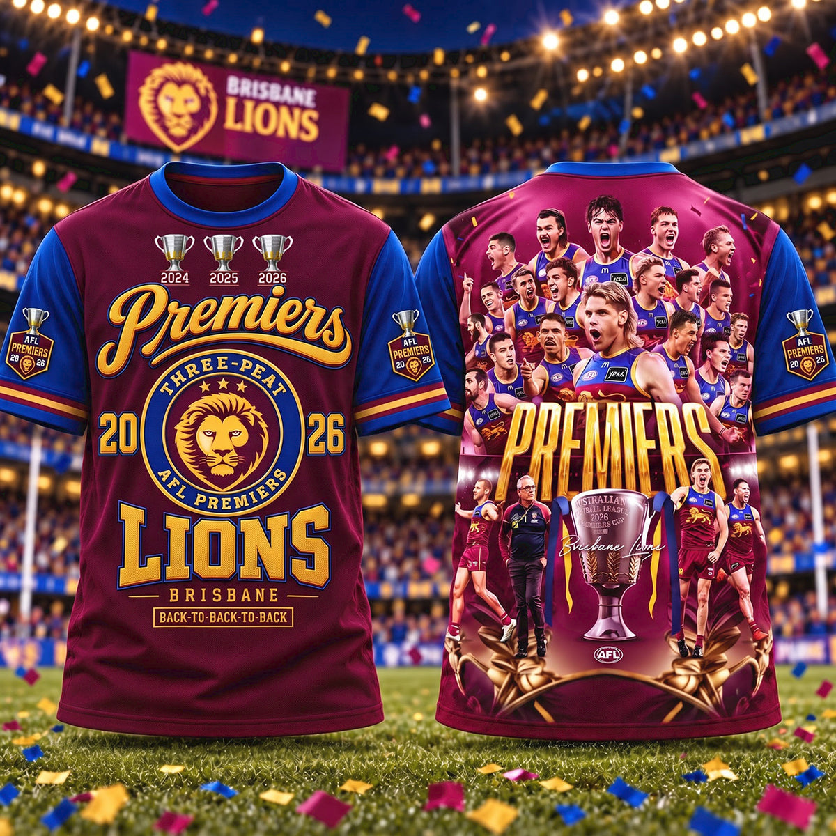 PREMIUM AFL X BL THANK FOR MEMORIES CHAMPIONSHIP POLO SHIRT V7 LIMITED EDITION NDT NHM 2026