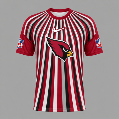 AC Premium NFL Men’s Athletic Vertical Stripe T-Shirt