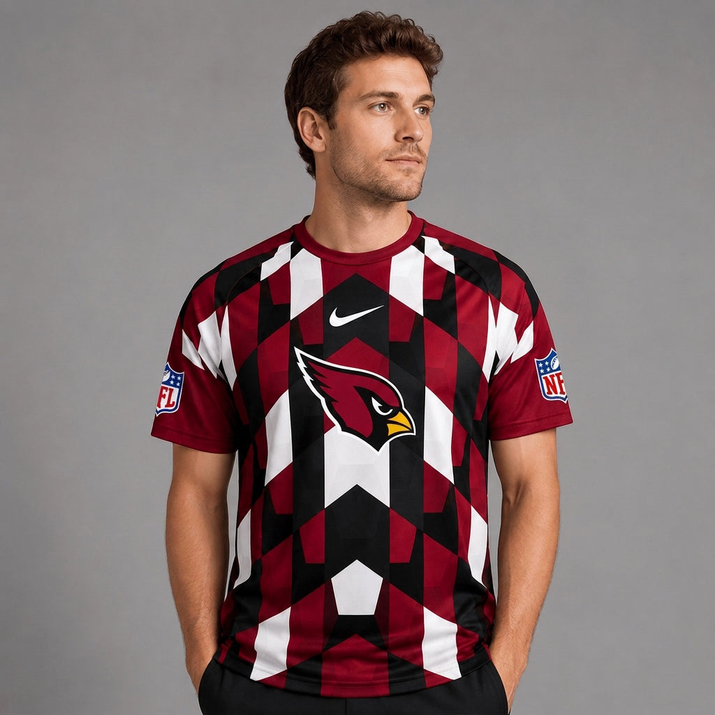 AC x Premium NFL Geometric Fan Performance T-Shirt