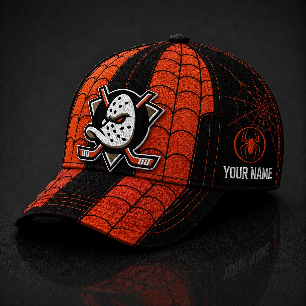 AD NHL x Spider Man Premium V2 Classic Cap Limited Edition Gift for Football Fans