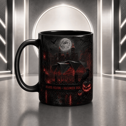 AF Halloween Football Mug – The Frozen Cornfield Spooky Fan Gift DDT
