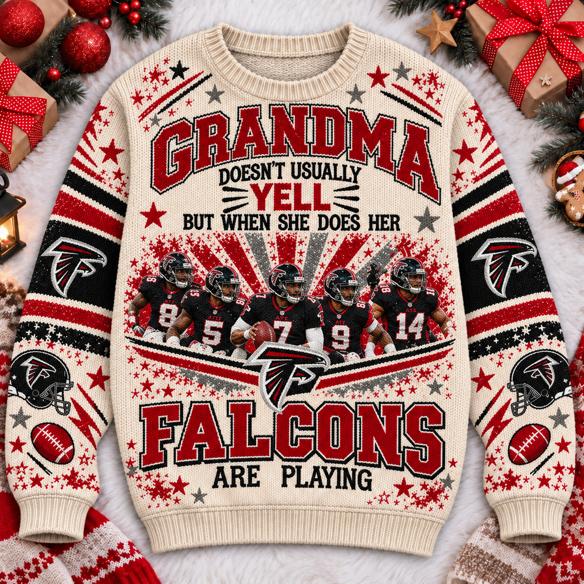 AF x NFL Premium V2 Ugly Sweater