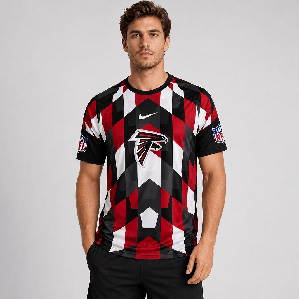 AF x Premium NFL Geometric Fan Performance T-Shirt