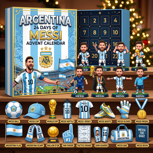 ARG x M10 Game Day Premium Personalized 24 Days Of Advent Calendar v2