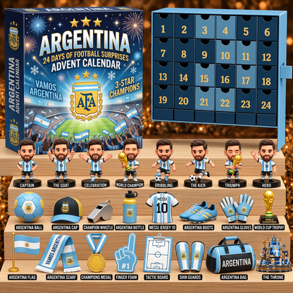 ARG x M10 Game Day Premium Personalized 24 Days Of Advent Calendar v3