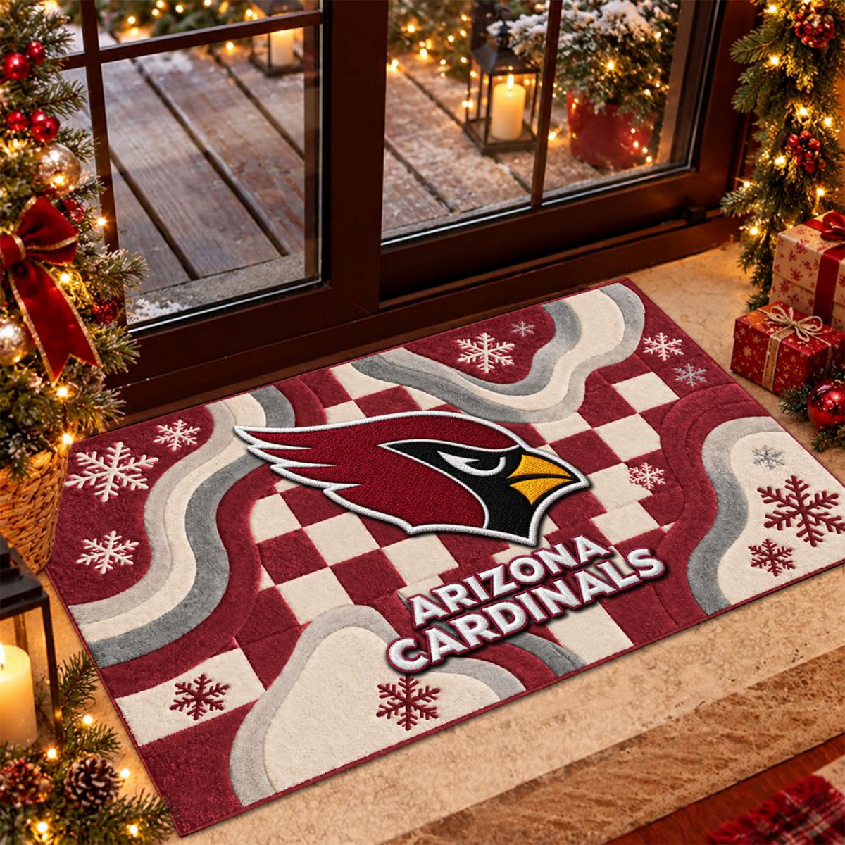 ARI x NFL Christmas Doormat