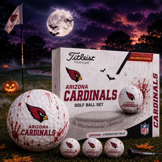 ARI x NFL Halloween Edition Golf Ball Set – 3 Premium Golf Balls