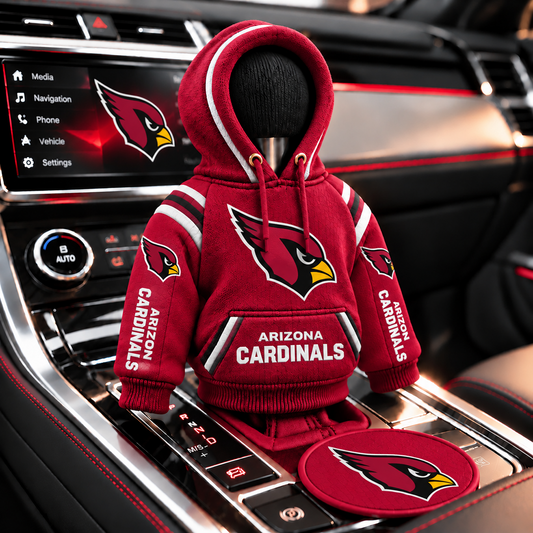 ARI x NFL Personalized Name Shift Knob Hoodie