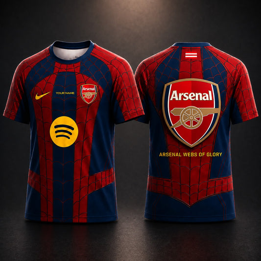 ARS EPL x Spider Halloween Premium All Over Print T-Shirt Personalized Gift For Fan Sport Soccer