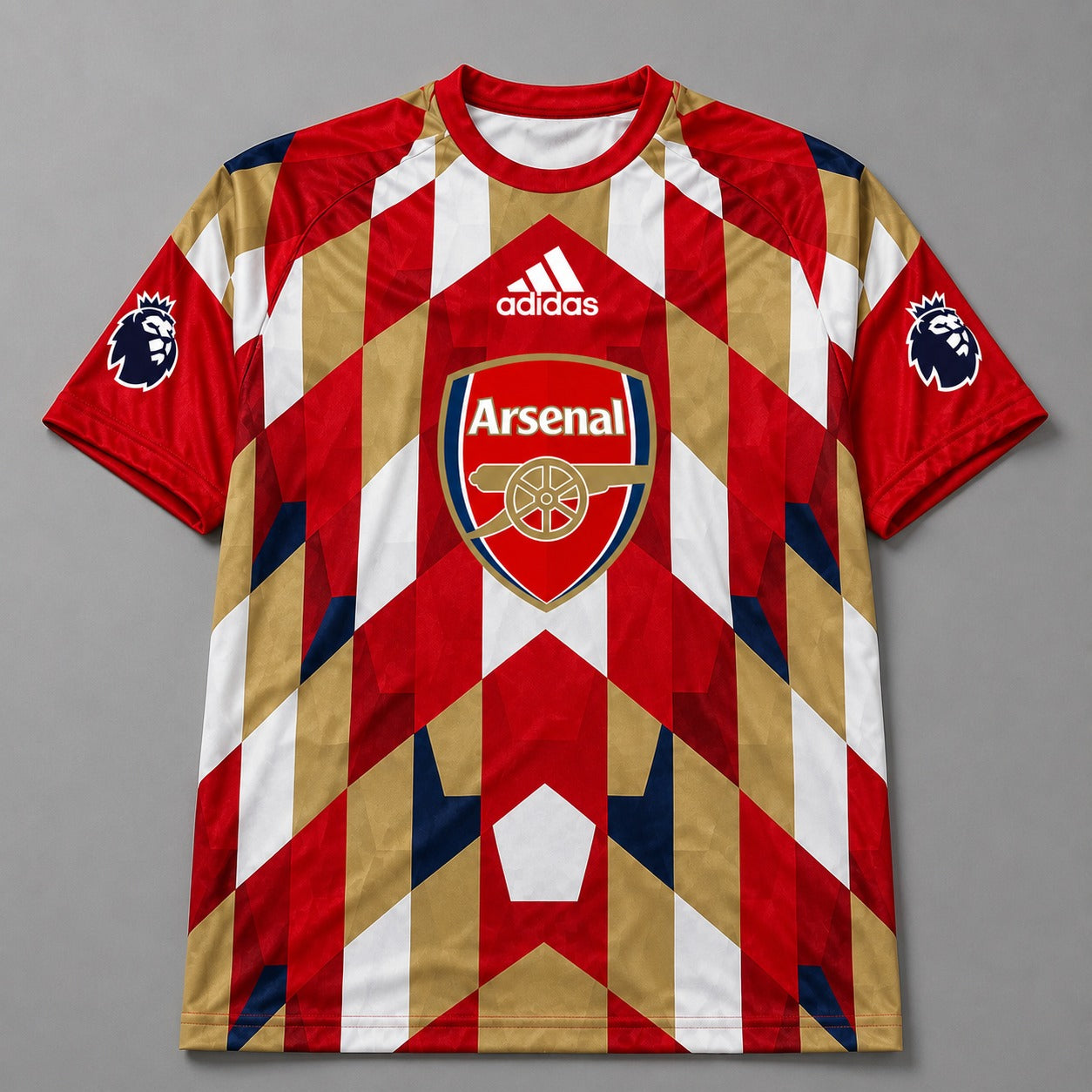 ARS x x Premium EPL Geometric Fan Performance T-Shirt