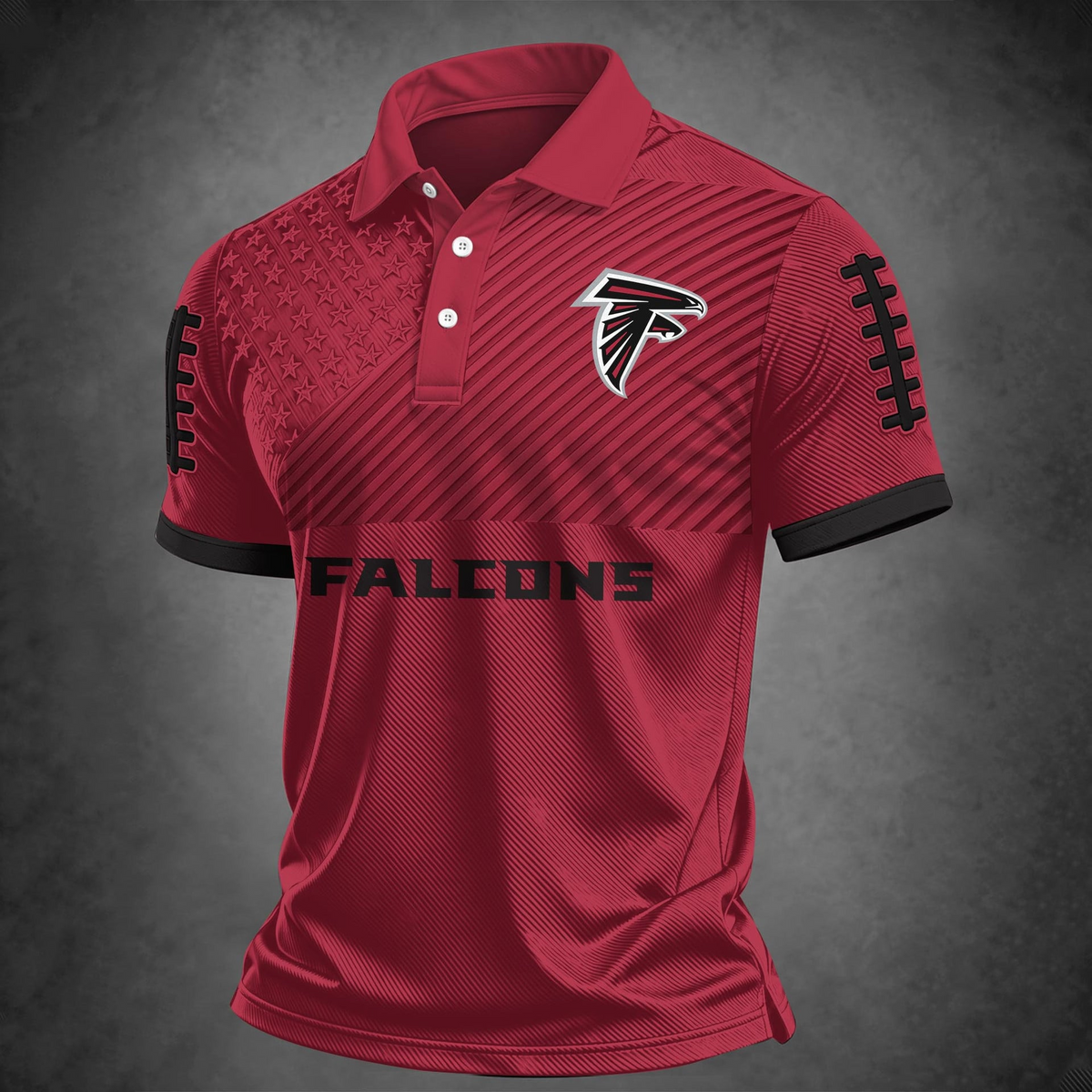 ATL x NFL Premium Polo Shirt