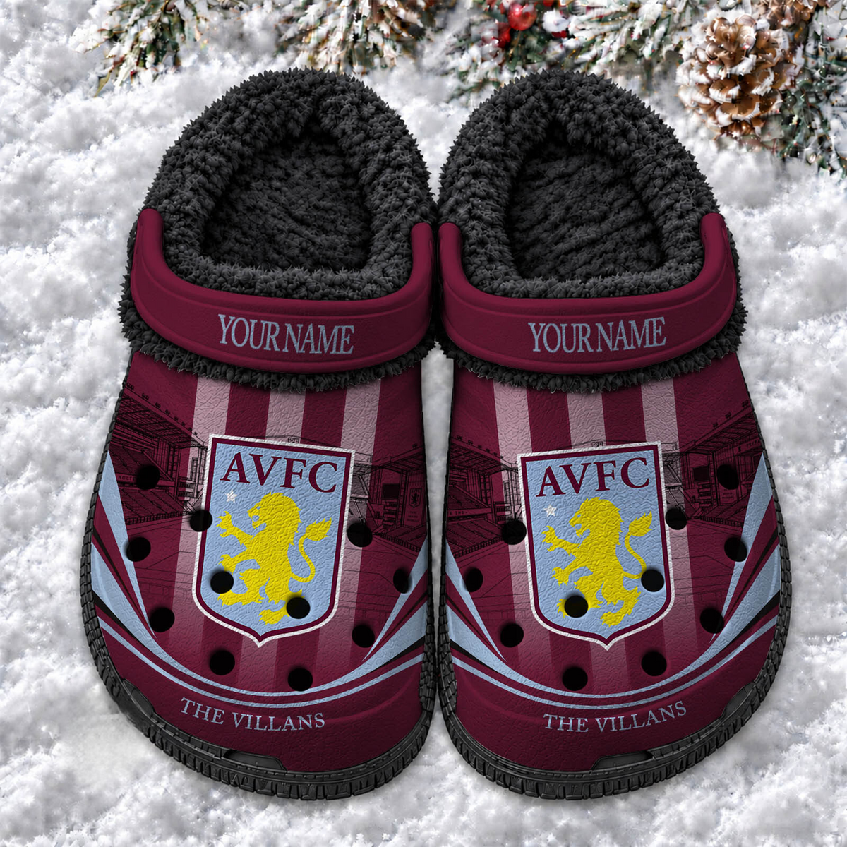 AVL x EPL Fleece Crocs