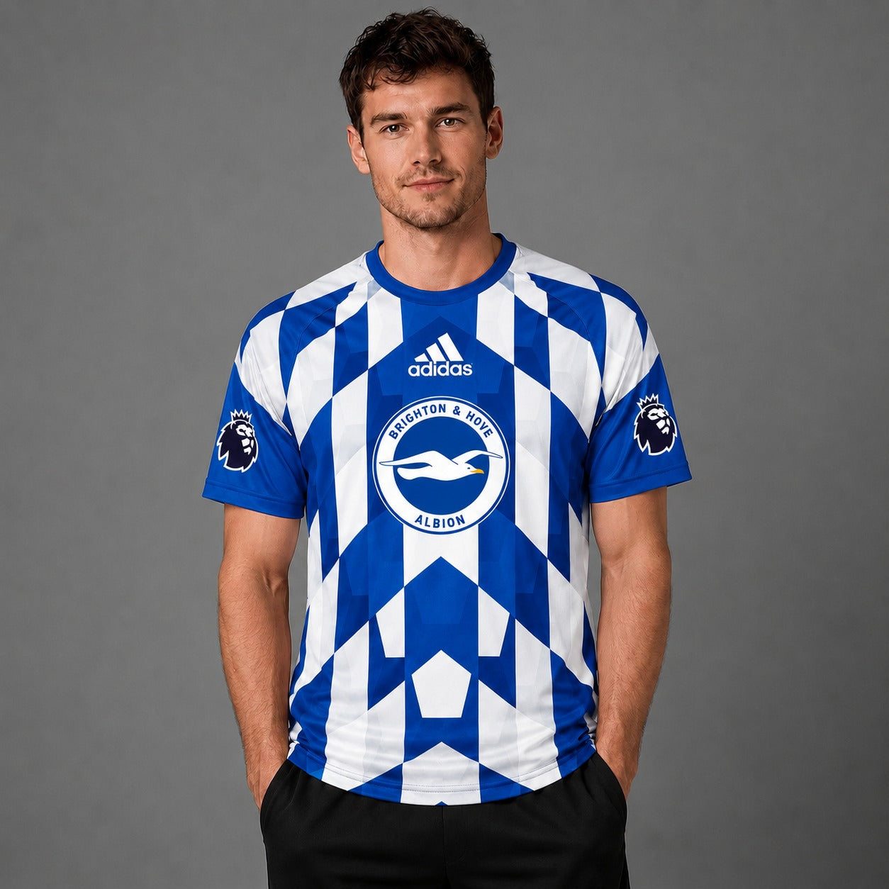 BAHA x Premium EPL Geometric Fan Performance T-Shirt