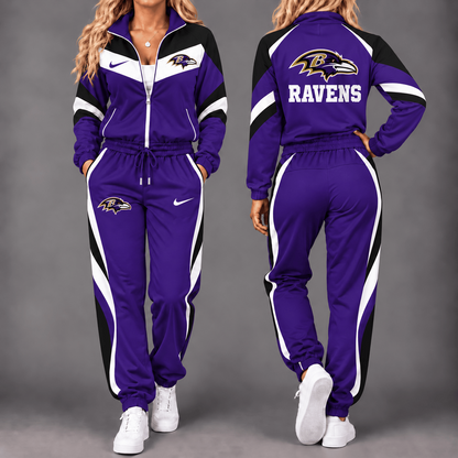 BAL x NFL Team Pride Waterproof Windbreaker Zip-Up Tracksuit Set